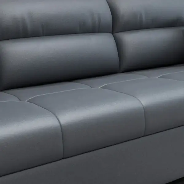 1880mm Deep Gray Full Sleeper Convertible Sofa with Storage & Pockets Sofa Bed - Image 7