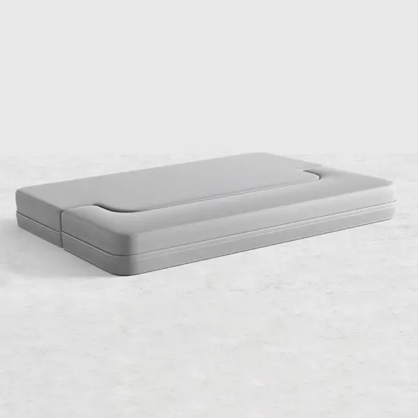 2000mm Modern Folding Sofa Bed Leath-Aire Upholstered Full Sleeper - Image 18