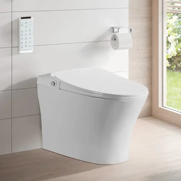 Tankless Smart One-Piece Floor Mounted Automatic Toilet Self Clean Smart Toilet - Image 2