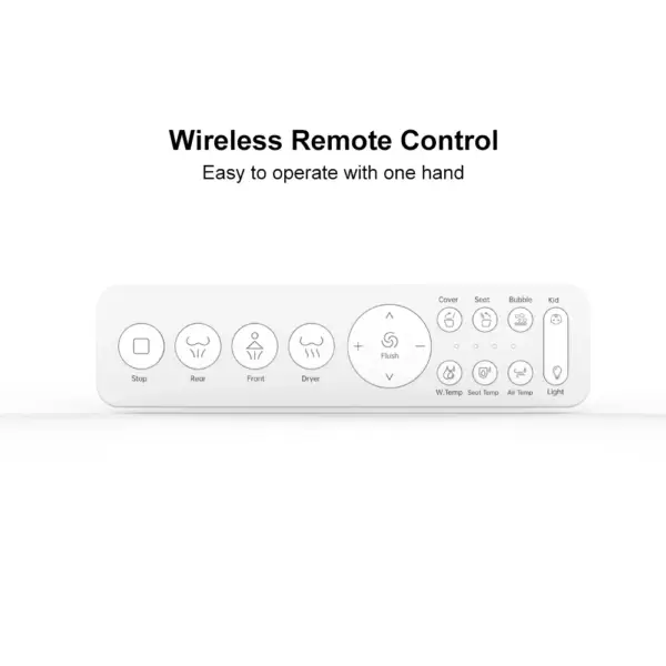 Automatic Toilet One-Piece Floor Mounted Self Clean Smart Toilet Vertical Outlet - Image 12