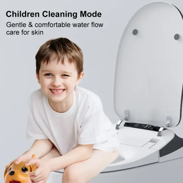 Automatic Toilet One-Piece Floor Mounted Self Clean Smart Toilet Vertical Outlet - Image 14