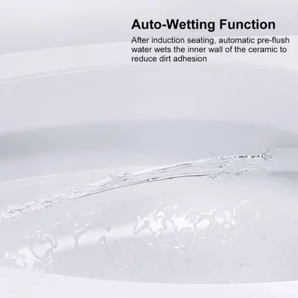 Automatic Toilet One-Piece Floor Mounted Self Clean Smart Toilet Vertical Outlet - Image 15