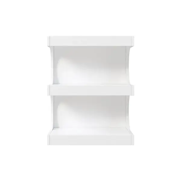 1630mm White Wooden Writing Desk Modern Office Desk with 1 Drawer & 4 Open Shelves - Image 7