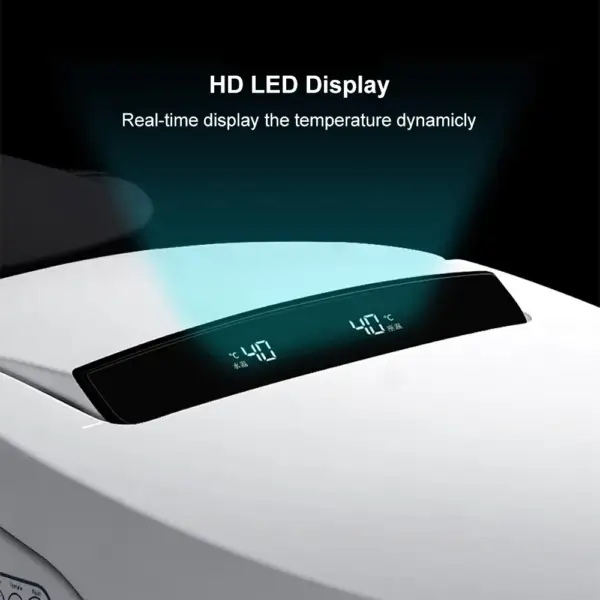 Modern Smart One-Piece Elongated Automatic Toilet & Bidet with Seat Horizontal Outlet - Image 21