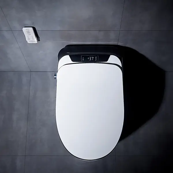 Automatic Toilet One-Piece Floor Mounted Self Clean Smart Toilet Vertical Outlet - Image 4