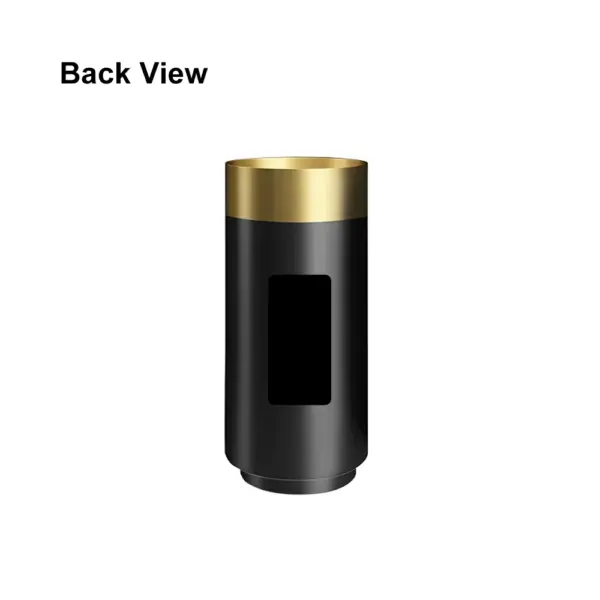 Gold & Black Modern Luxury Round Stainless Steel Basin Pedestal Basin Freestanding - Image 10