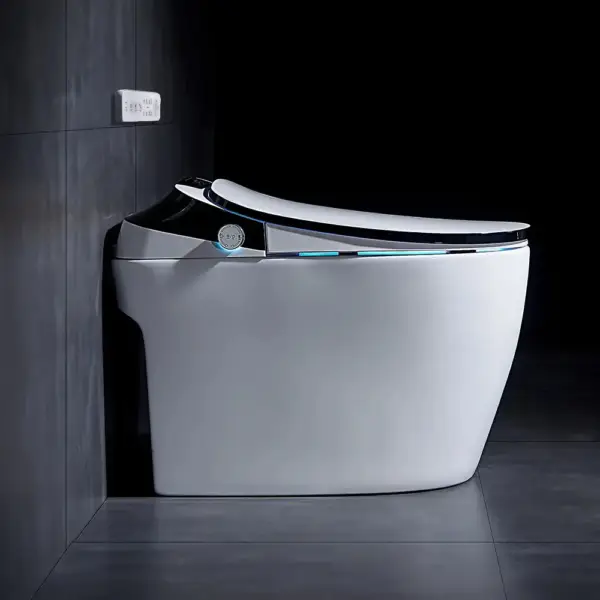 Automatic Toilet One-Piece Floor Mounted Self Clean Smart Toilet Vertical Outlet - Image 3